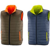 Neri - Chaleco reversible de alta visibilidad Capua - xxl - Azul