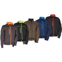 Sudadera de trabajo Cofra Dikli - xxxxl - Negro /Verde