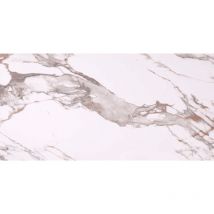 Stano. - Azulejo casablanca mate oro 59X120 cm estilo Mármol .