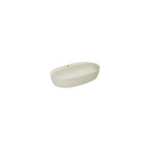 Lavabo appoggio Elegance cirlce 90cm Azzurra Colore:: Perlè