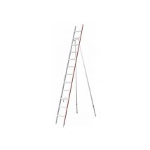 Scala agricola in alluminio con piedi regolabil - Altezza massima di lavoro : 4.67m - 3049/12