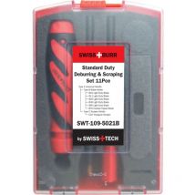 Swissburr - b & c Standard Duty Deburring & Scraping Set 11PC