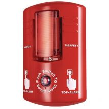 B-safety - Top-Alarm rot Sensor:man.Wandmontage