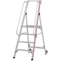 Scaletta 4 gradini - altezza massima di lavoro 2.95m - 8081/04