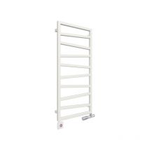 Sèche-serviette mixte blanc de 835mm de haut et 500mm de large - 332 Watt - ZIG835/500V2B