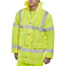 Beeswift Constructor Yellow Traffic Jacket -Size 2XL