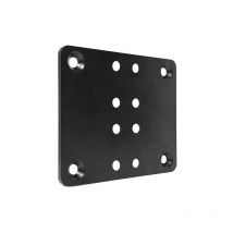 B-TECH BT8390 - Base - Noir - Acier - Mur - 140 mm - 5 mm (BT8390-CFK/B)