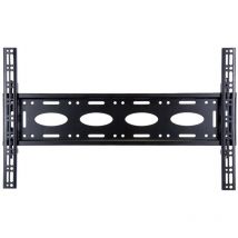 B-tech - BT8442/B Bracket de Support mural fixe Universal pour écran plat avec réglage latéral, design de Profil bas, adapté aux grands écrans de