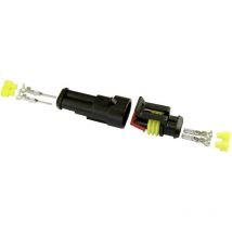 KIT Superseal BAAS AMP-Superseal 1.5mm Series Totale poli 2 Passo: 6 mm ES12 1 pz.