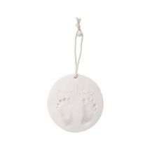 Baby Art - Pure Print - Kit Empreintes Mains et Pieds Bébé : Créez un Médaillon Précieux, Cadeau Naissance, Nouveau-né ou Ba