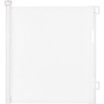 Superseller - Decdeal Einziehbares Baby Tor Innen-/Außen sicherheit für Kinder Haustiere Maschen zaun 33,8 Zoll groß erstreckt sich auf 55 breite