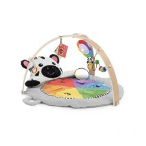 Baby Einstein - Tapis d'éveil Ocean Explorers - Zen le Zebre, arche de jeu en bois et jouets multisensoriels