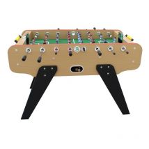 Play4fun - Baby-foot de Bar Deluxe Club 148 x 75 x 94 cm - 2 balles en liège inclus