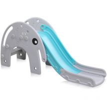 Kinderrutsche / Rutsche - Elefant in Türkis / Grau - Baby Vivo
