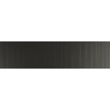Carrelage sol / mur texturé à relief uni noir mate 9,2x36,8 cm babylone perle noir (vendu par boite de 0,65m2)