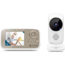 Motorola - VM483 Video-Babyphone 300 m fhss Gold, White