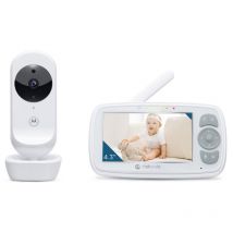 VM34 4.3' Baby-Monitor Video-Babyphone mit Farbdisplay Infrarot-Nachtsicht und Temperaturanzeige