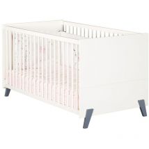 Les Tendances - Lit évolutif Joy gris 140x70cm babyrprice - color