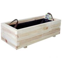 Bac à fleurs en bois m Bardane