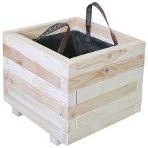 Bac à fleurs en bois l Bardane