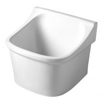 Planetebain - Bac à laver en céramique blanche