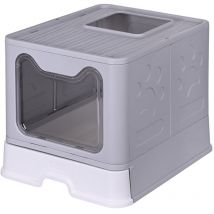 Bac à litière pour chat diamentiq Yoko - 51x41x38 cm - 1 pièce