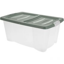 Storage Solutions - Bac à roulettes, verrouillable, 45 l