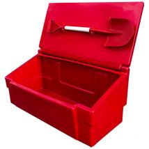 Plast'up Rotomoulage - Bac à sable incendie/ à sel de déneigement 100l + pelle