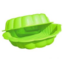 Bac à sable en plastique forme coquillage