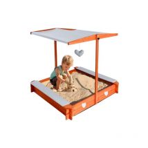 Bac à sable pliant avec toit 24215