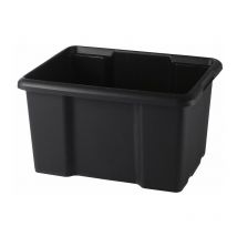 Sundis - Bac de rangement empilable superposable 45 l noir