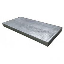 Ecospill - Bac de rétention en acier 60 l avec grille LBS60R
