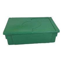 Plast'up Rotomoulage - Bac de stockage alimentaire/multi-usages 100l vert