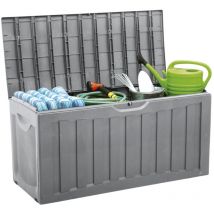 7house - Bac de stockage extérieur en résine de 340 litres 118x53x57cm
