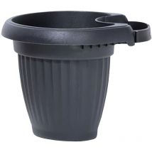 Bac à fleurs 2L., Anthracite 158x140x198 mm - Anthracite