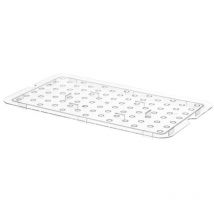 Insert égouttoir pour bacs gn en polycarbonate Gn 1/6 Hendi 868577