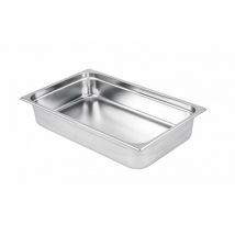 Bac gastronorme 1/1• profondeur : 65 mm • contenance : 9,8 l • dimensions : 530 x 325 mm