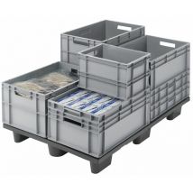 KKE - Bac plastique multi-usages poignées fermées 400 x 300 x 120mm