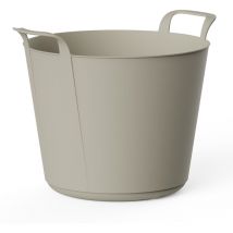 Plastiken - carrycoat capacité 42L couleur ecru 88101 ec Poubelle Plastique Beige 42L