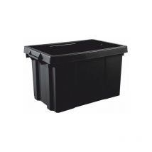 Bac de rangement professionnel 54 litres gris - eda