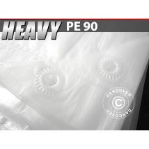 Bâche 2,5x3,6m, pe 90 g/m², Translucide