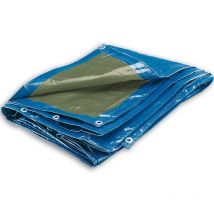 Outiror - Bâche multi-usages résistante en 50 gr/m2 Dimensions: 2m x 3m