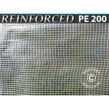 Dancover - Bâche 8x10m, Maillage Renforcé pe 200g/m², Transparente