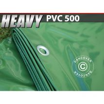 Bâche 8x10m, PVC 500g/m², Vert
