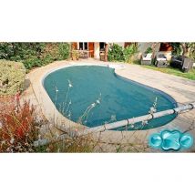 Bâche à Bulles 3x3 m Éco-Durable OXO Preserve 400 microns - Non Bordée - Pour Piscine Enterrée ou Hors-Sol - Confection France