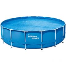 Summer Waves - Bâche à bulles pour piscine ronde Summer-Waves ø 5,49 m