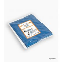 Serviette a oeillets vert/bleu 100GR/MQ 2X3 2x3