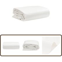 Bâche blanc 1,5x10 m 600 /m² - Bâche Imperméable - Bâche De Protection - Bâche Extérieure - Bâche Voiture - Bâche Moto