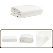Bâche blanc 3x4 m 600 /m² - Bâche Imperméable - Bâche De Protection - Bâche Voiture - Bâche Moto - Bâche Terrasse