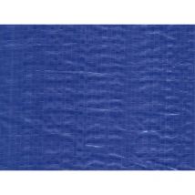 Bâche de protection 100g avec oeillets - Bleu 6m x 8m Bleu